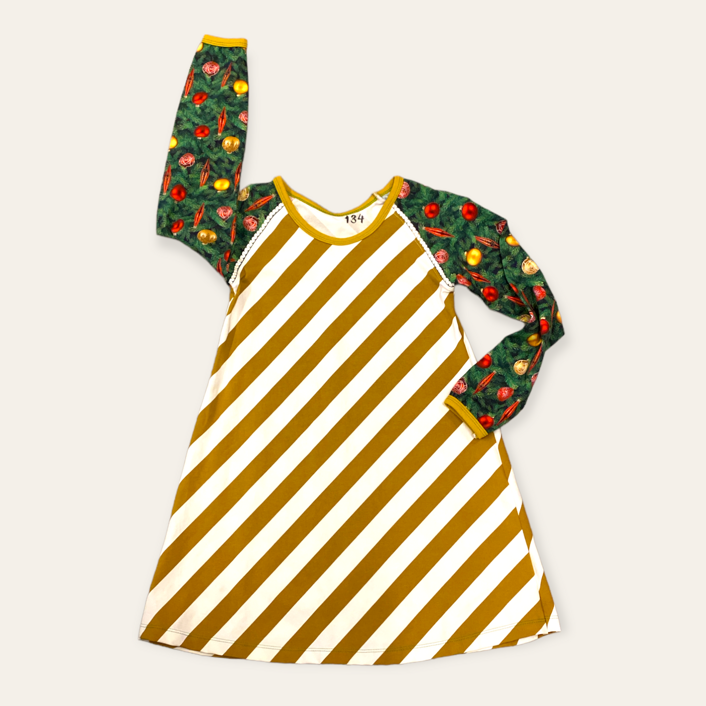 Julekjole str 134 Aldrig2ens