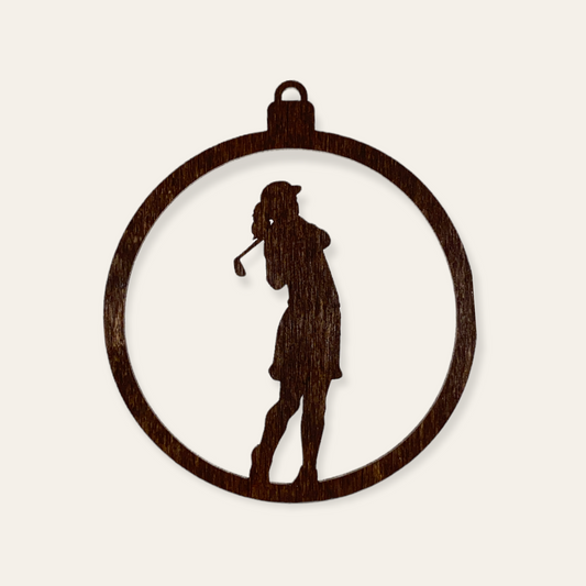 Ophæng med golfspiller Familien KL