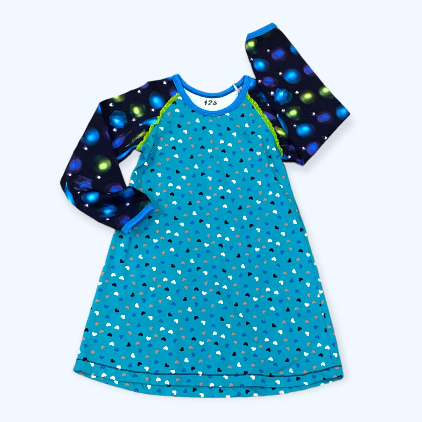 Julekjole str 128 Aldrig2ens