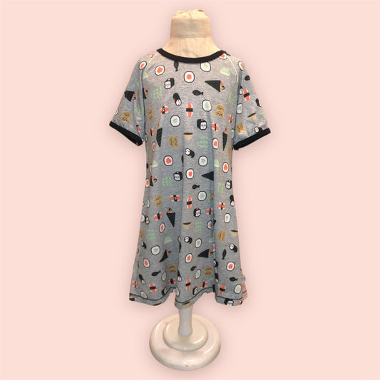 Kjole str 134 - sushi Aldrig2ens