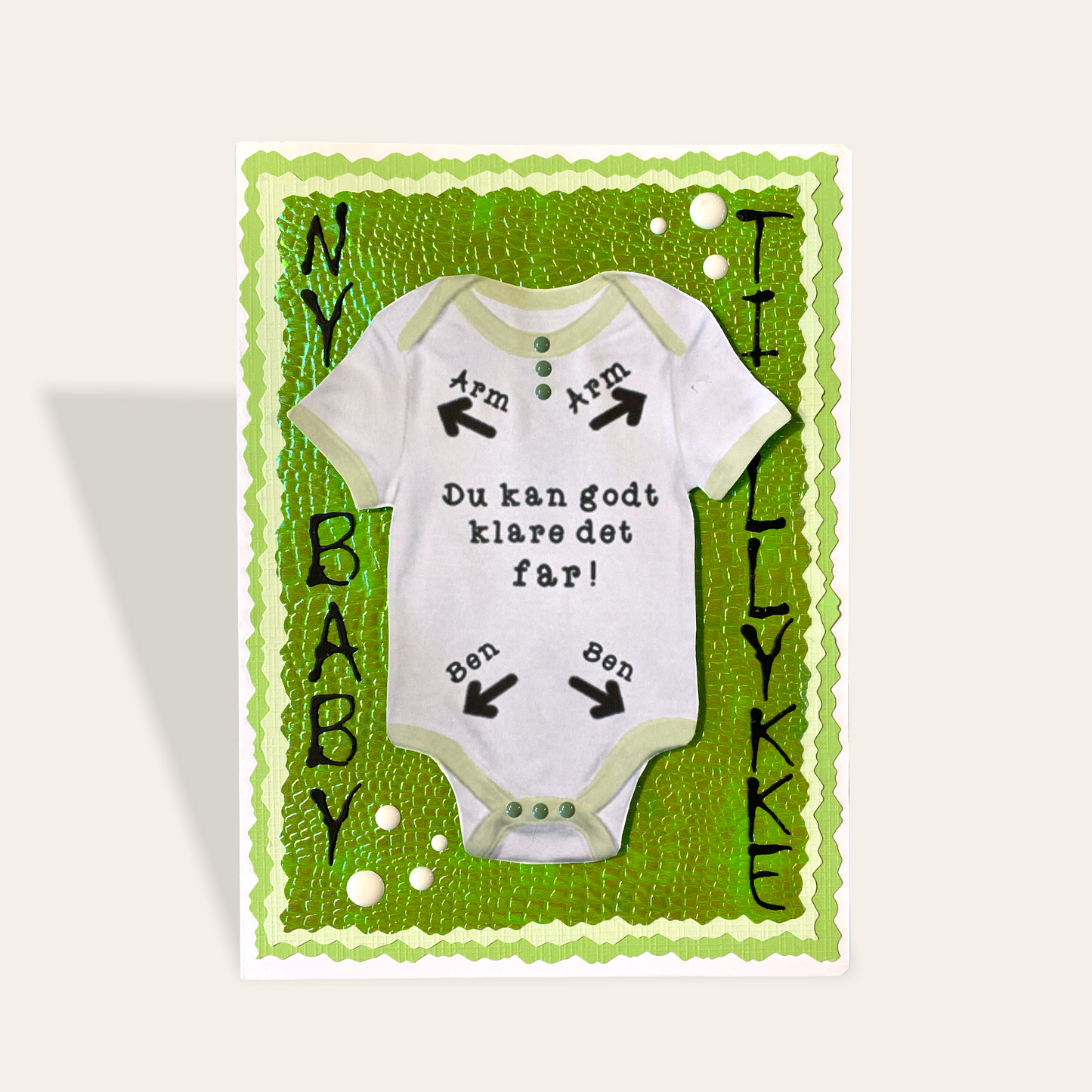 Kort til den nybagte far Helle Vang