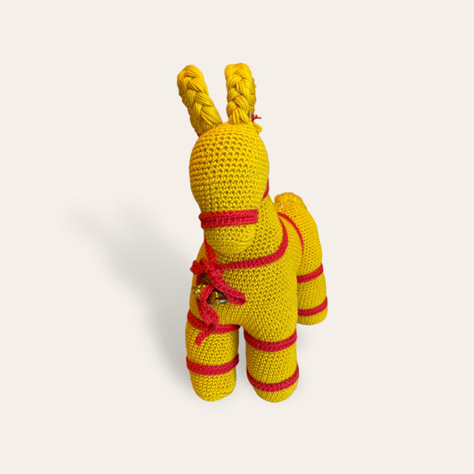 Hæklet julebuk BÆKs