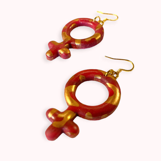 Kvindetegn med leopard pletter Øjenguf