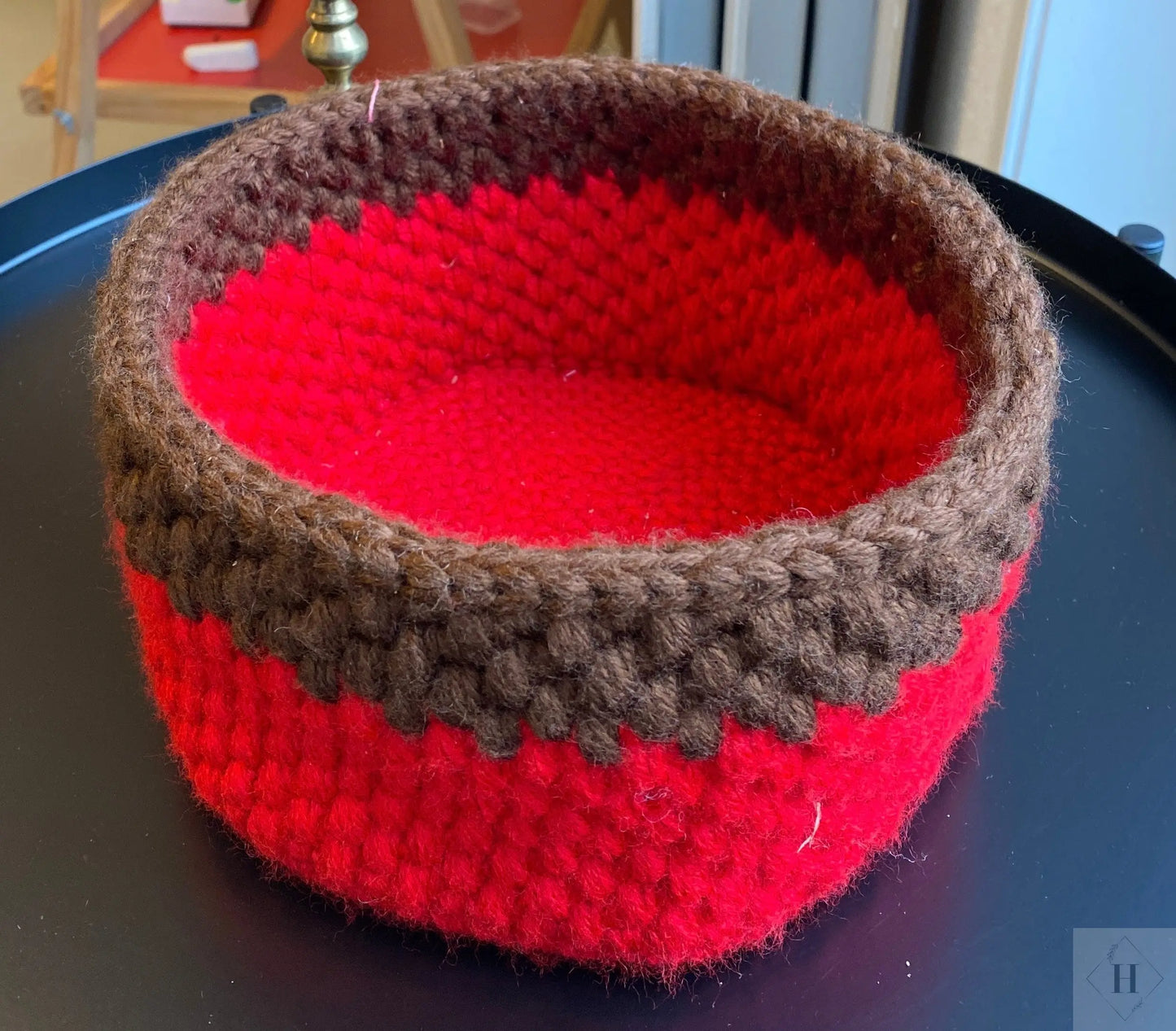 Hæklet kurv Dyppel Design