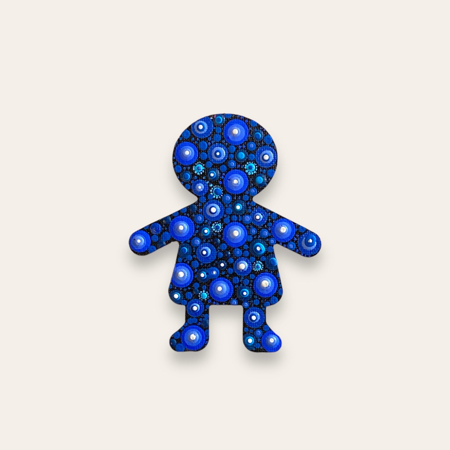 Håndmalet magnet Zenjasworld