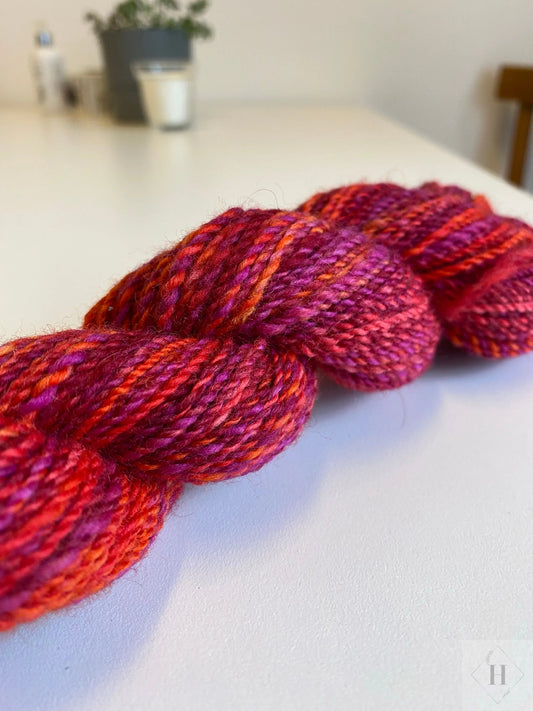 Håndspunden garn Håndlavet af