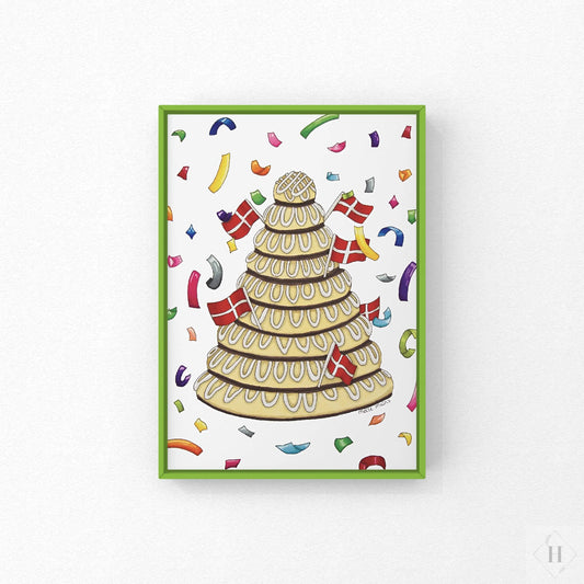 Kageopsats - kort Mette Mains