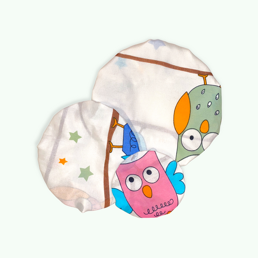 Stoflåg - sæt med tre stk Dyppel Design