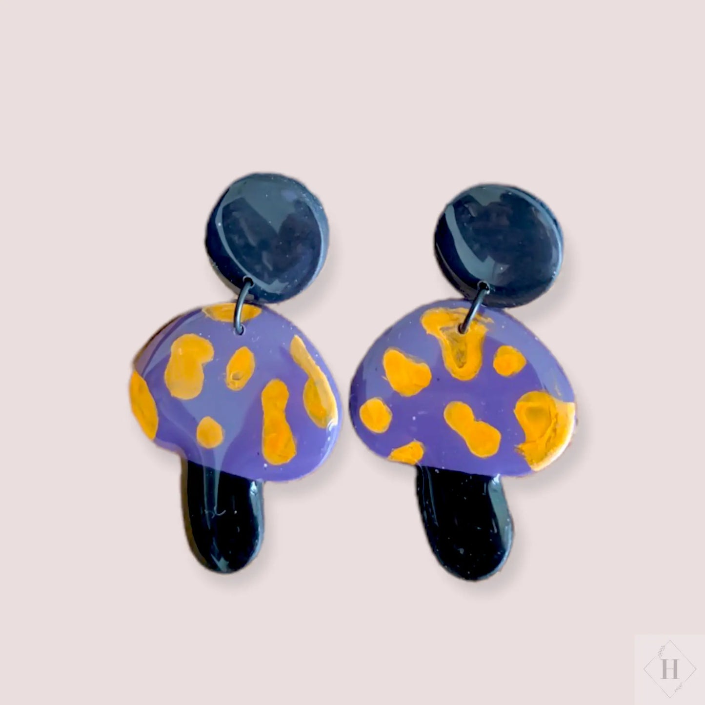 Mushroom dangles Handmade Hygge