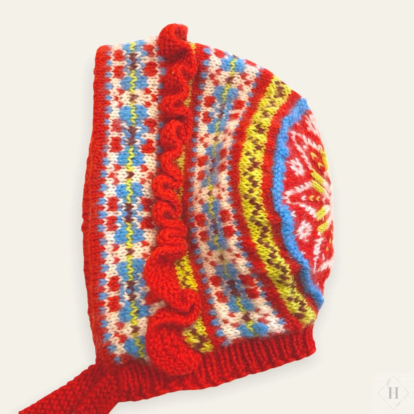 Kyse i 100% uld str 0-2 år Dyppel Design