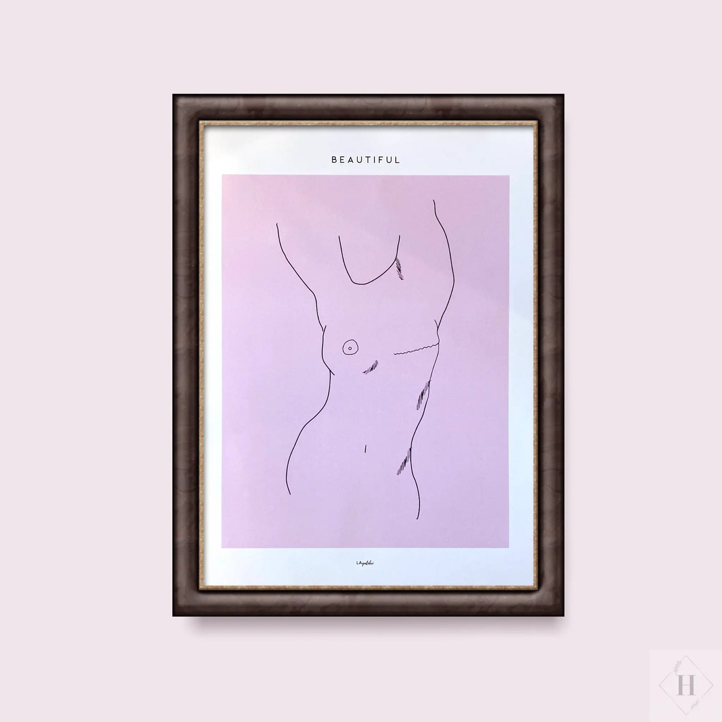 Kunstprint - Beautiful Lagalebri