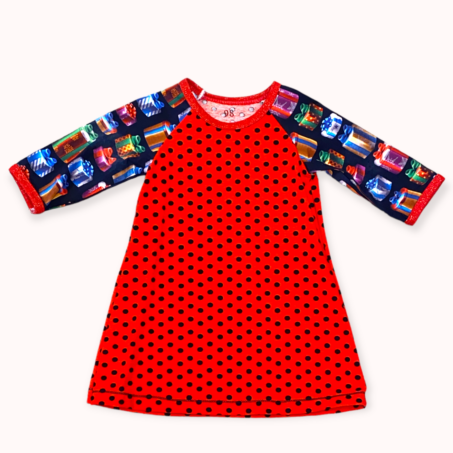 Julekjole str 98 Aldrig2ens