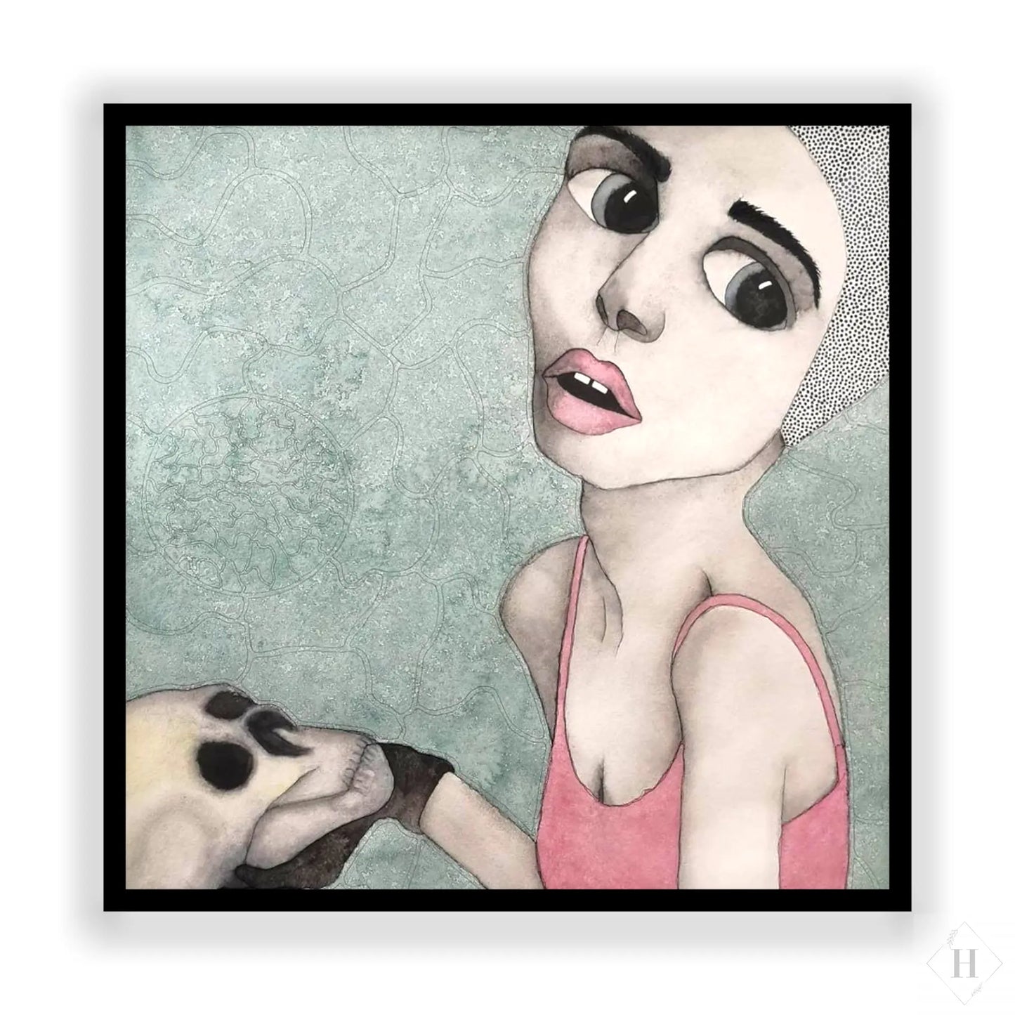 Kunstprint - Still standing ArtbyNeel