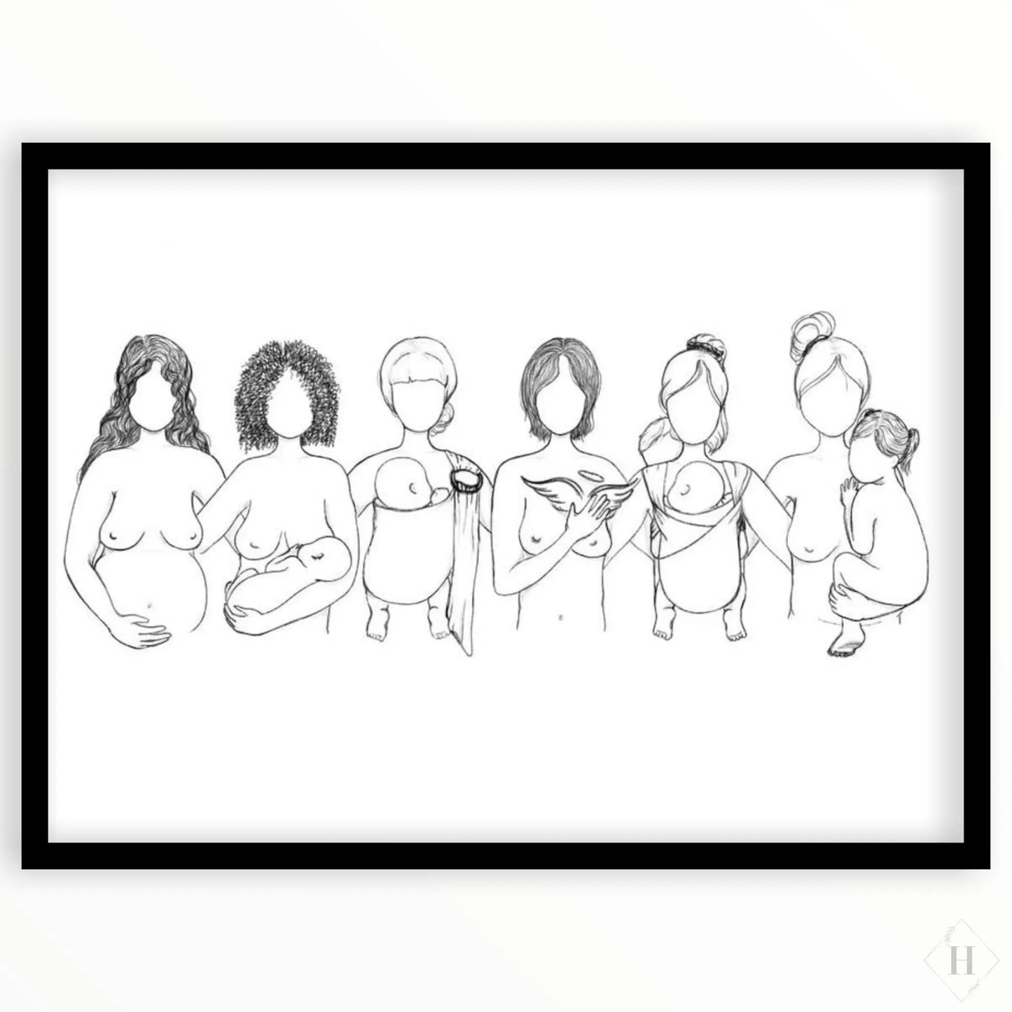 Kunstprint - Mothers Mk.illu