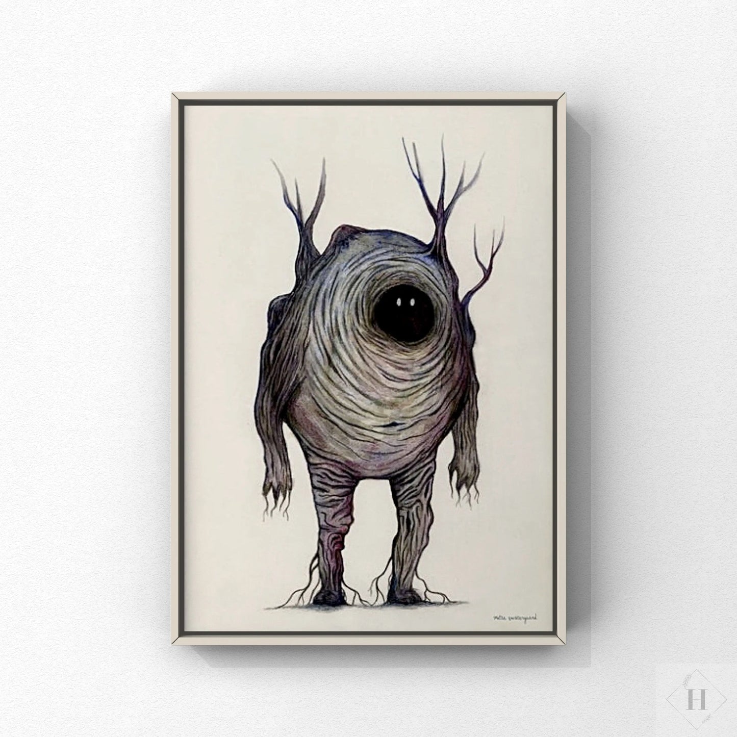 Kunstprint - Mr. Burl Mette Vestergaard