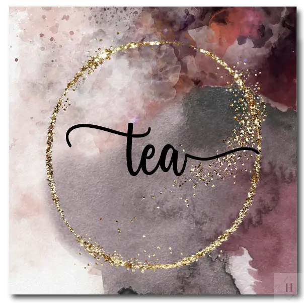 Dekorations flise - purple tea (11x11cm) Moodtiles