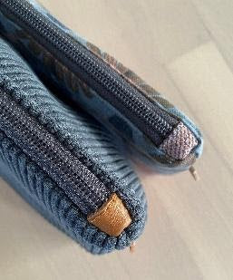 Syvejledning ToiletTaske - med lynlås og for i to størrelser Faster Badaster