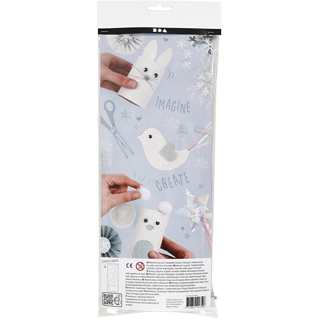 Krea sæt - sølv Håndlavet af