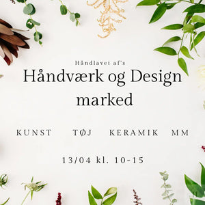 Håndværk og Design marked i Aalborg - april 2024