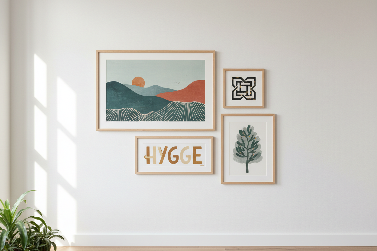 Kunstprint Håndlavet af