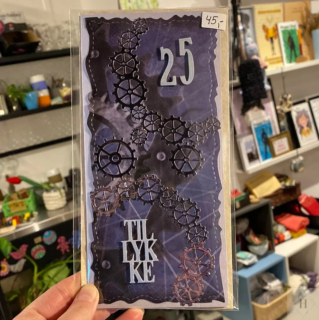 Kort til 25års fødselsdag Helle Vang