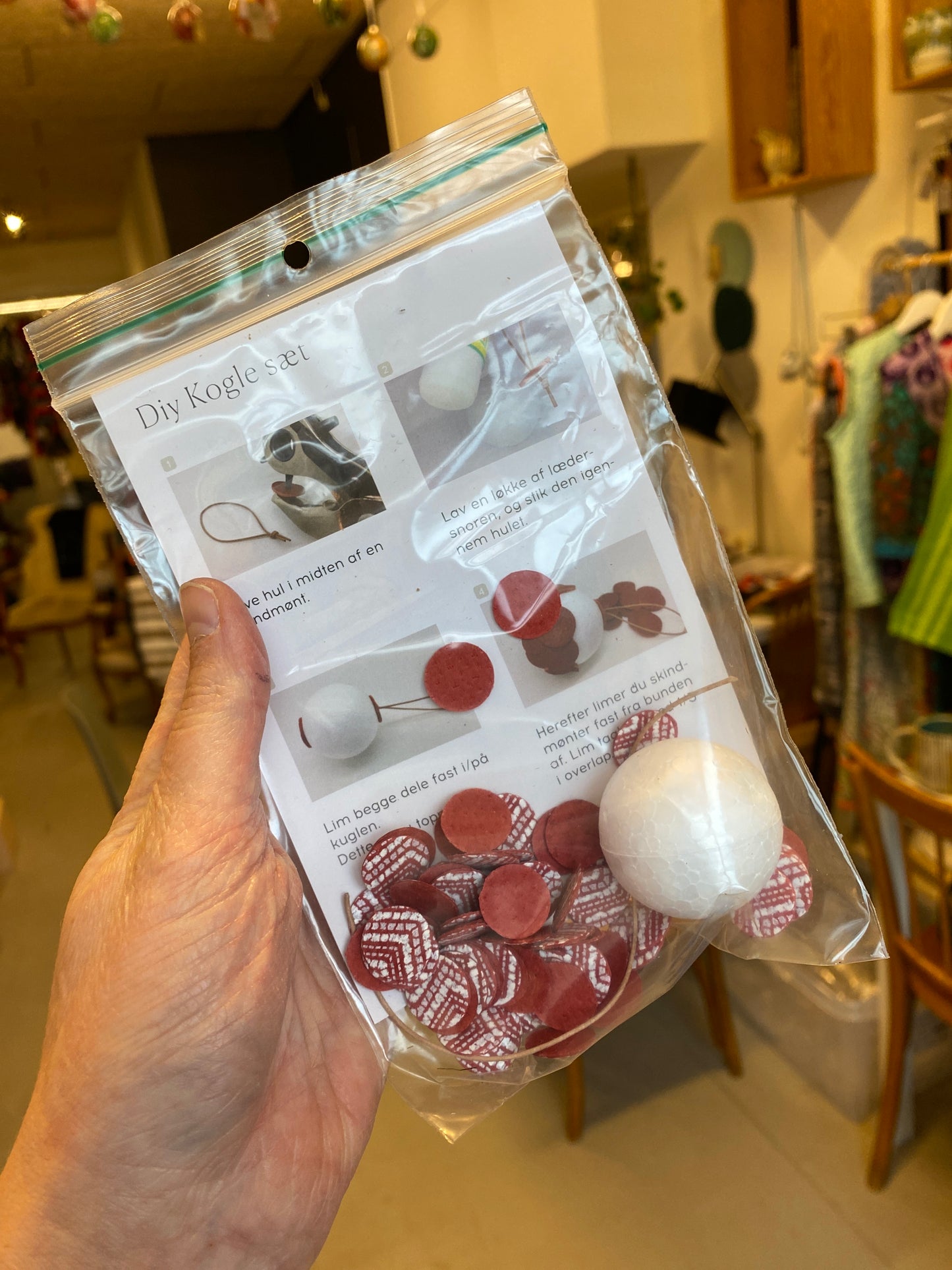 DIY - kugle i læder Unika Nord