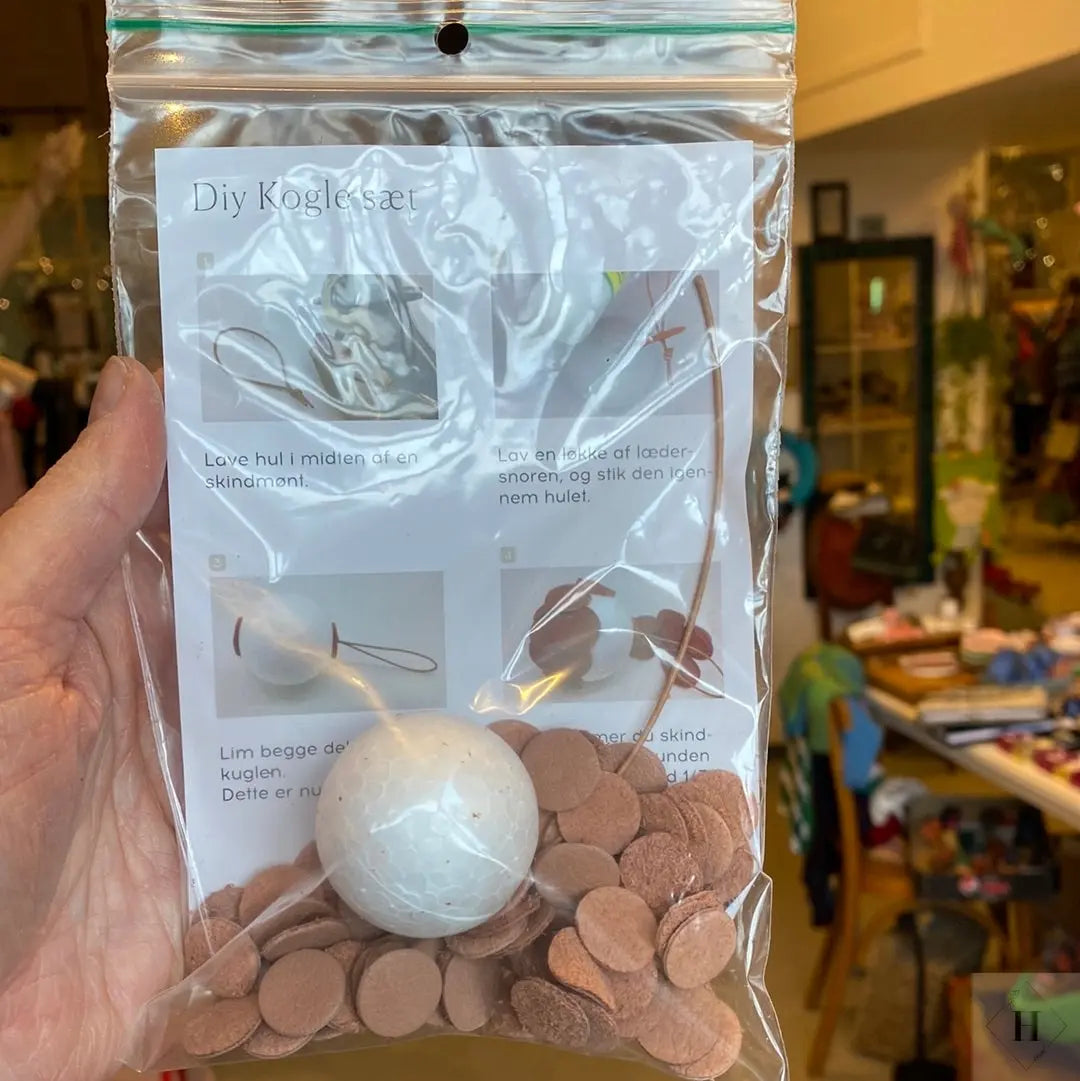 DIY - kugle i læder Unika Nord