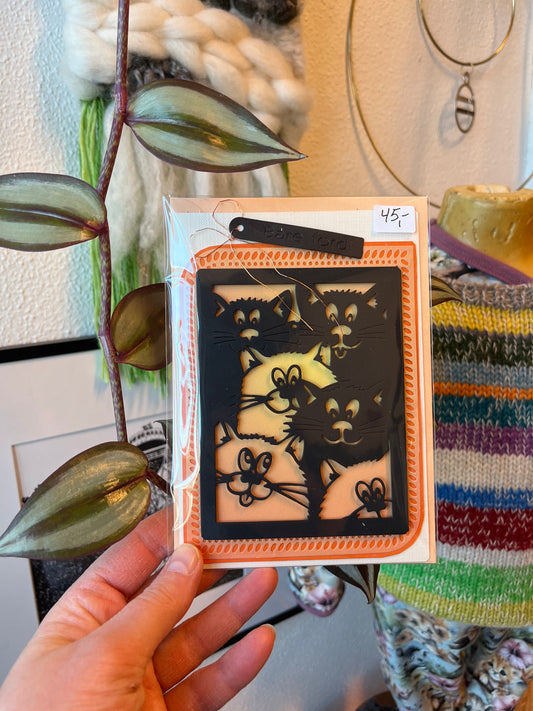 Bare fordi (kat) - kort