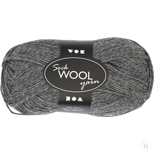 Premium Strømpegarn - 75% Uld 25% Nylon - Superwash Håndlavet af