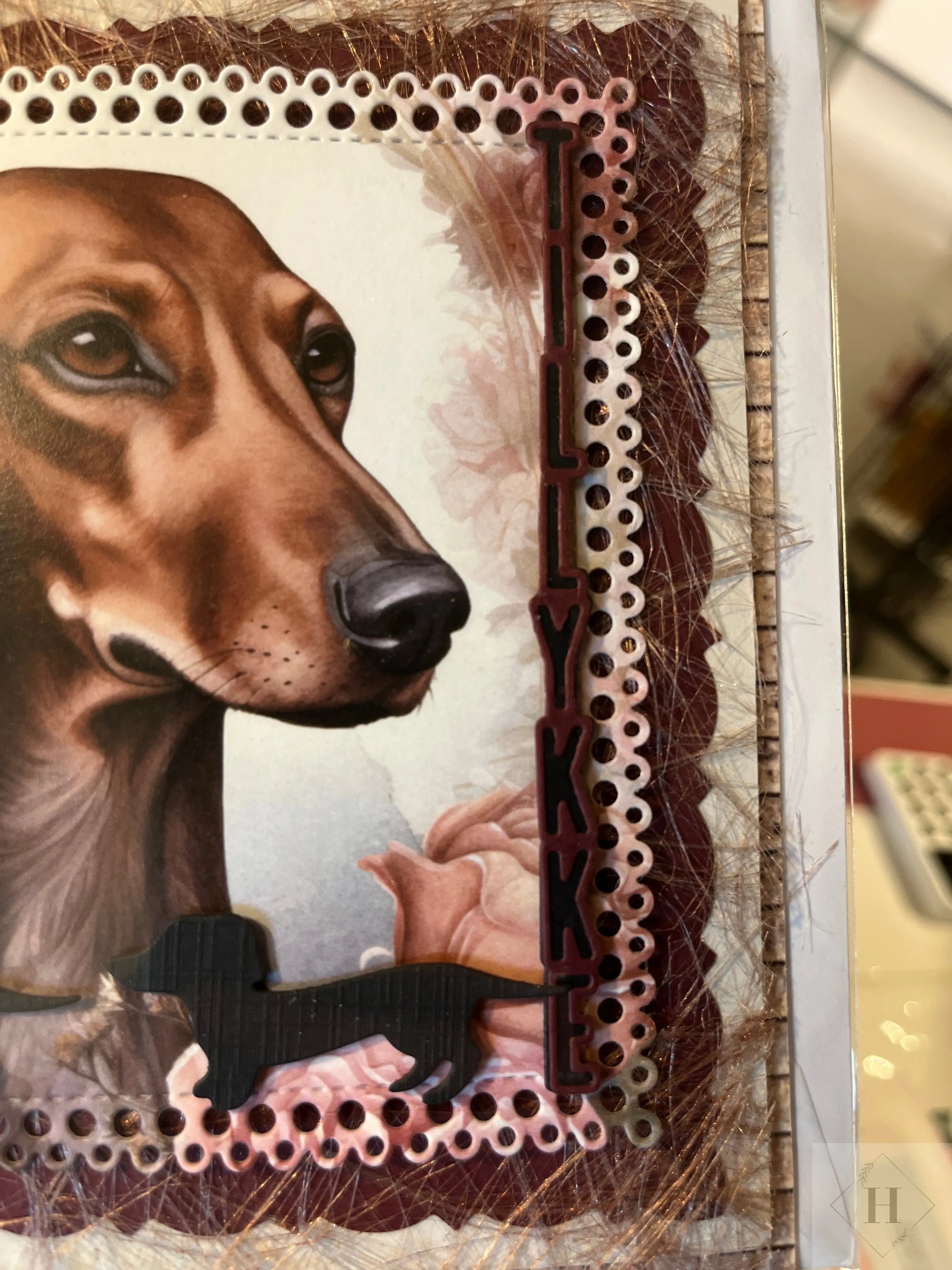 Fødselsdag (hund) - kort Helle Vang