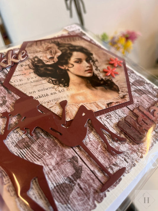 Udlært frisør - kort Helle Vang