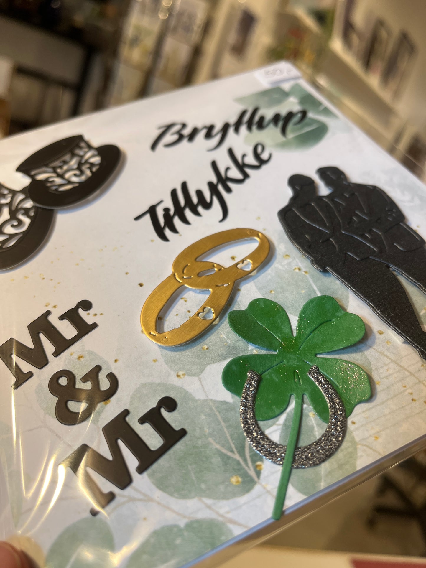 Bryllupskort - mr & mr