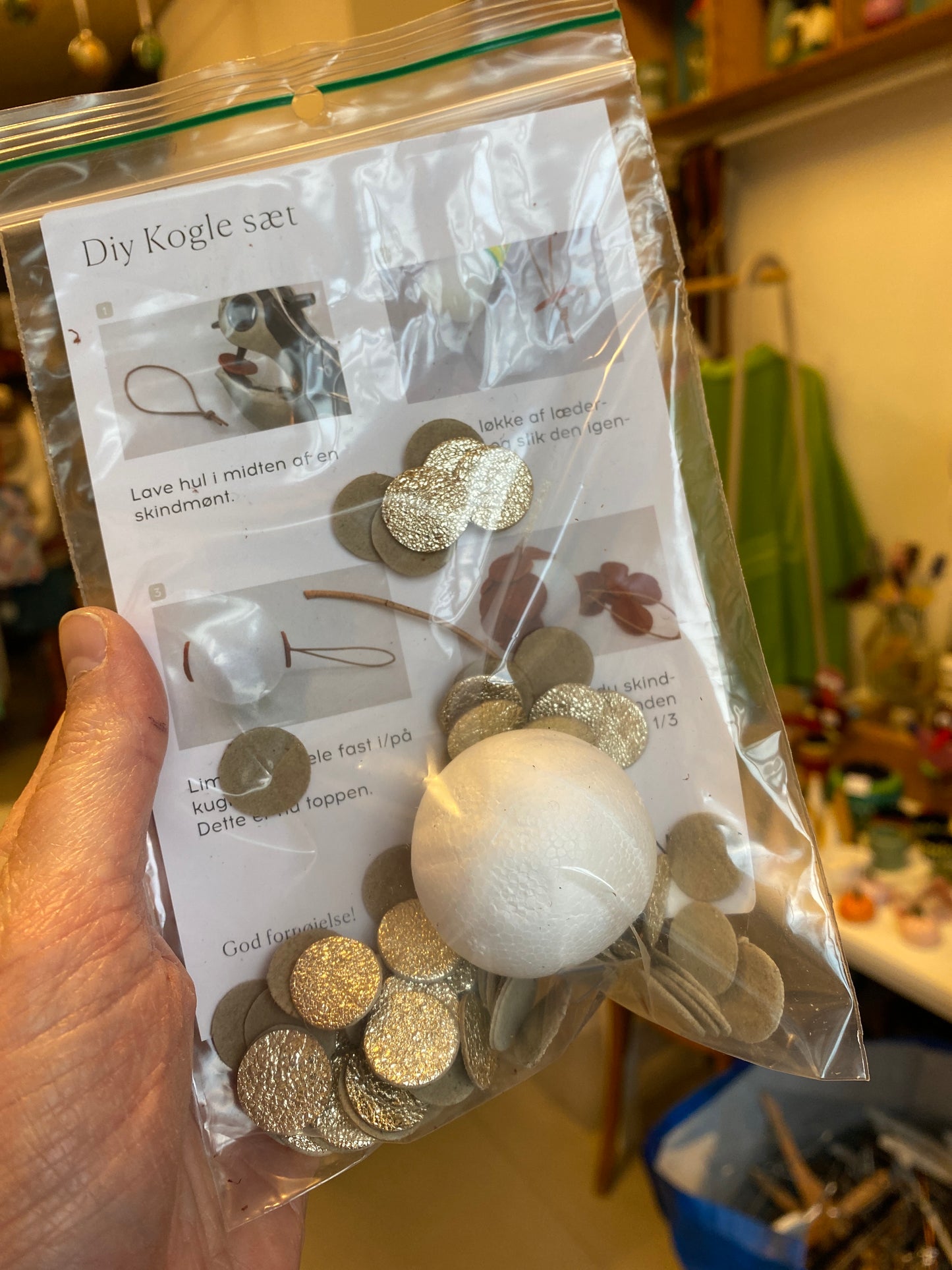 DIY - kugle i læder Unika Nord