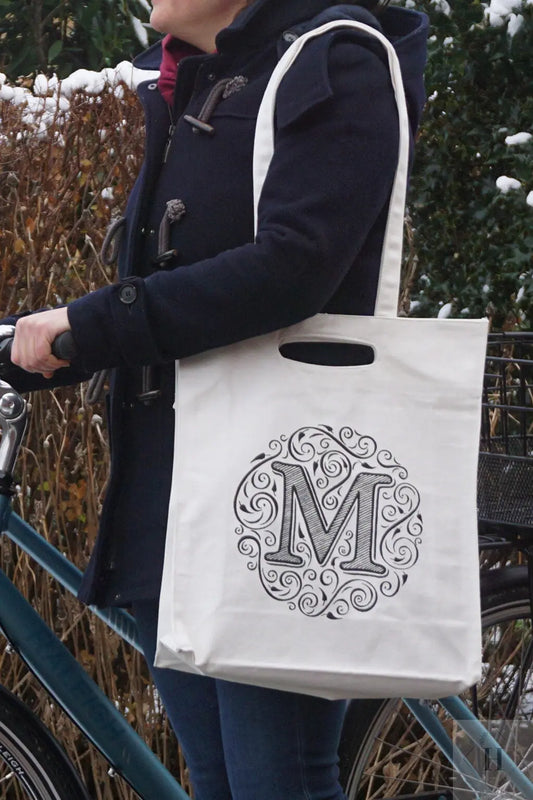 Mulepose med bogstav - M Pen Tool