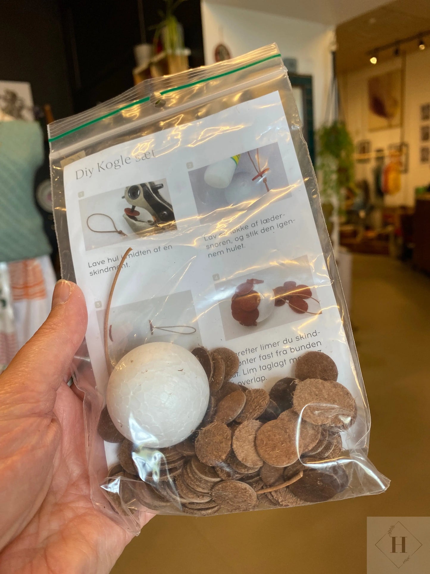 DIY - kugle i læder Unika Nord