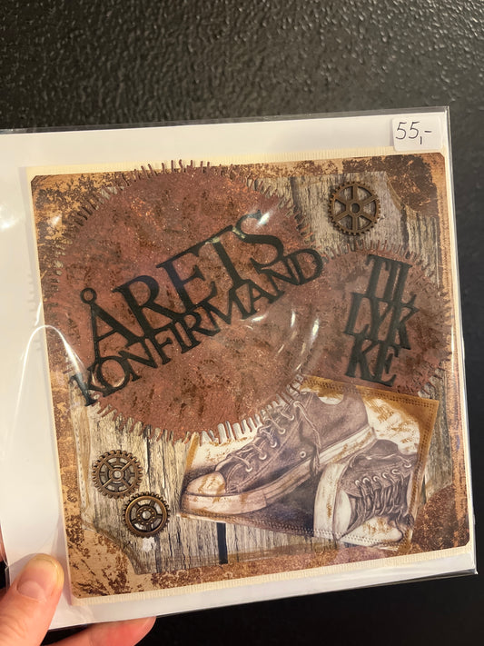 Konfirmations kort - årets konfirmand