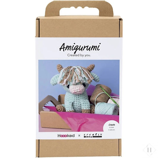 DIY kit - Amigurumi ko Håndlavet af