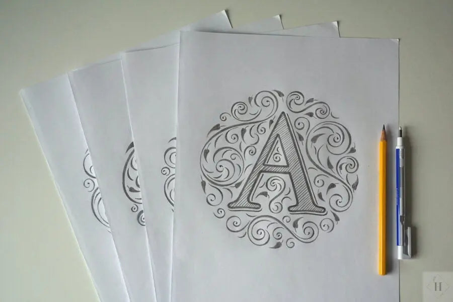 Mulepose med bogstav - I Pen Tool