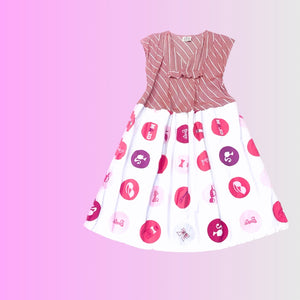 Sengetøjs kjole - barbie HG Design
