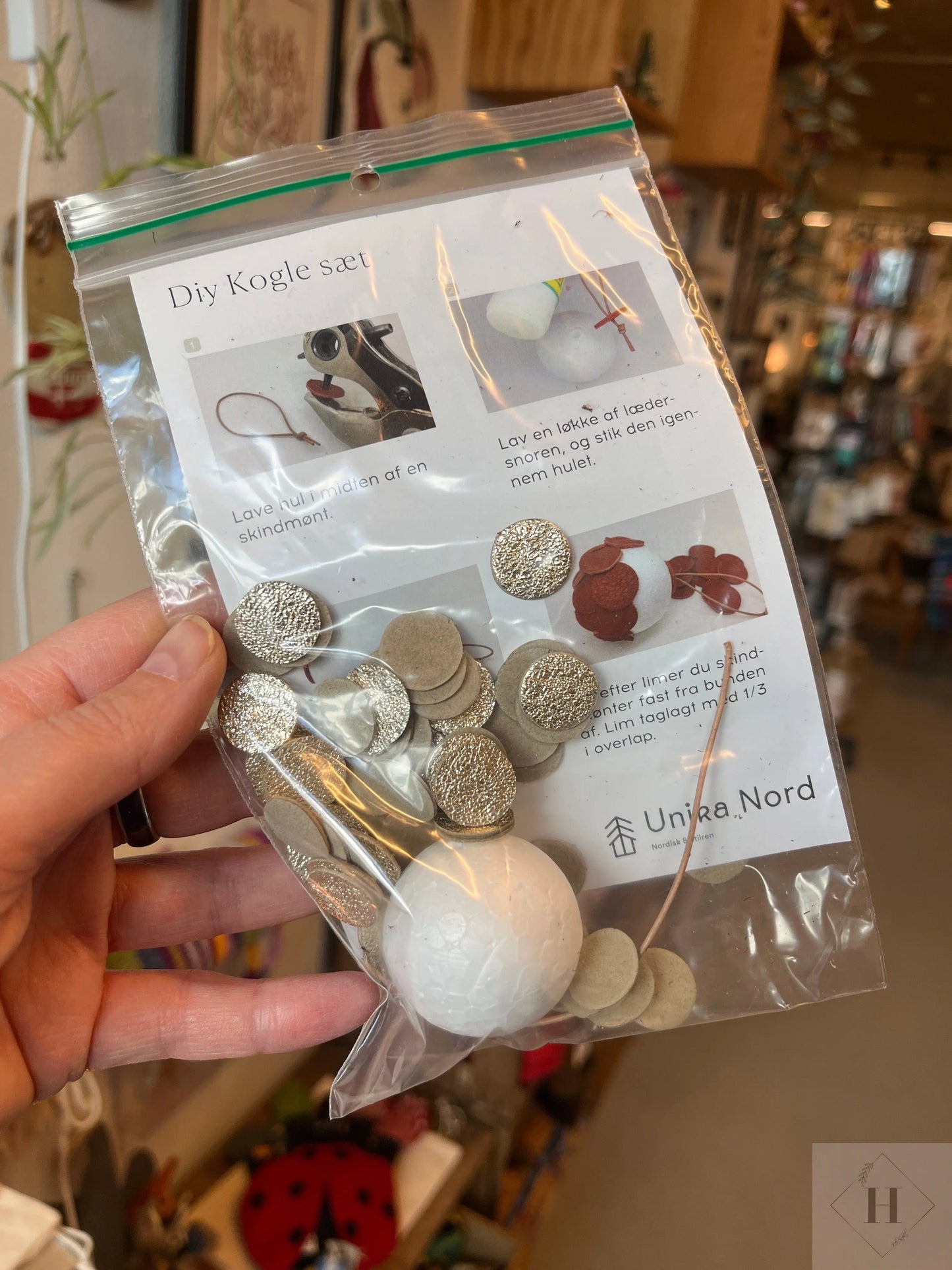 DIY - kogler i læder Unika Nord