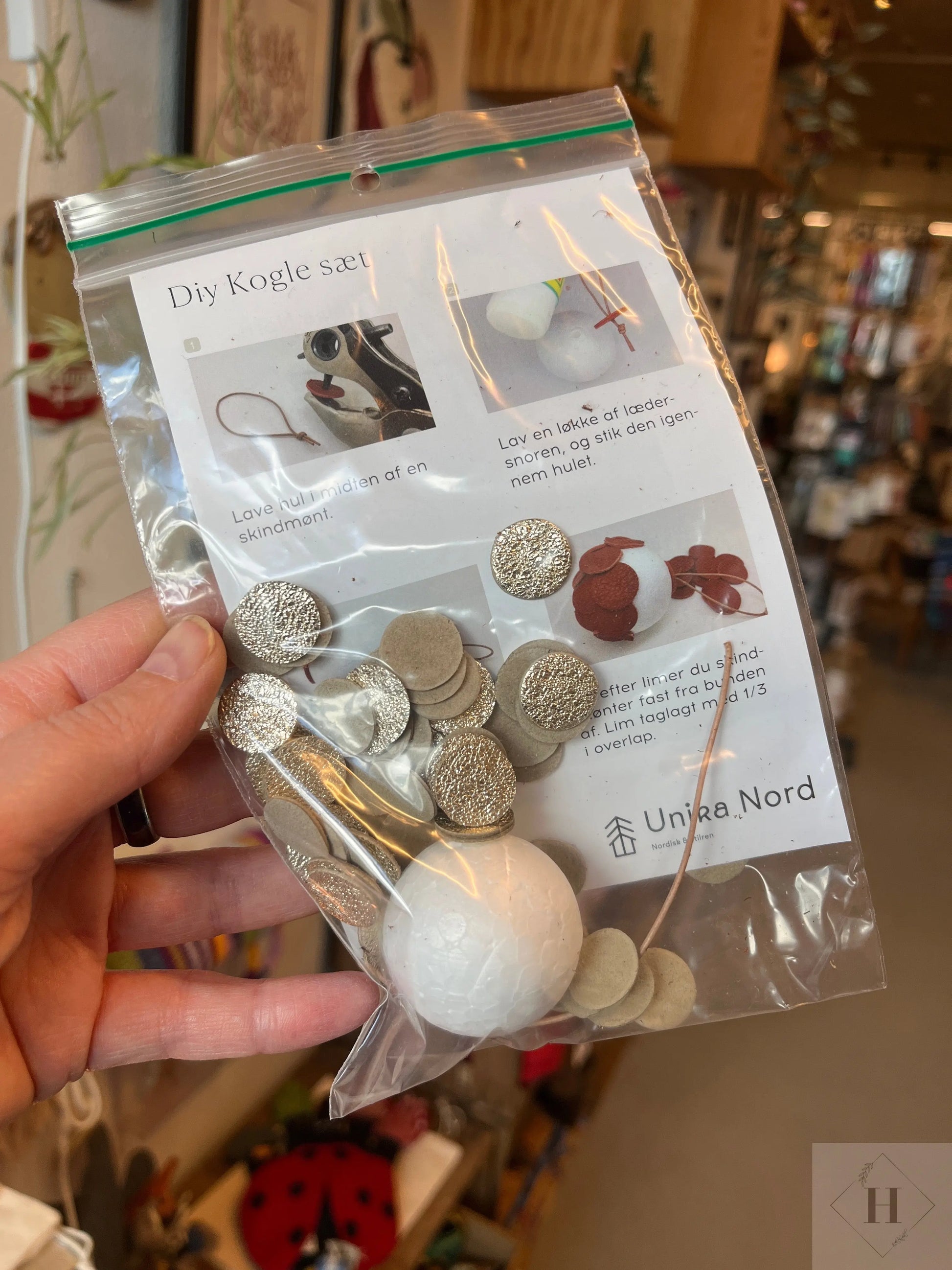 DIY - kogler i læder Unika Nord