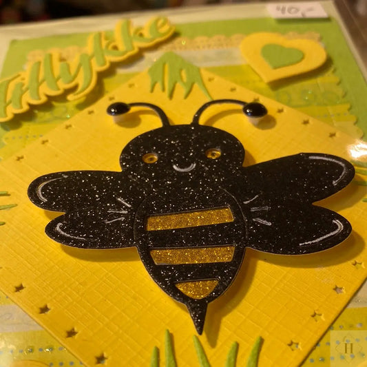 Fødselsdag 7 år - kort Helle Vang