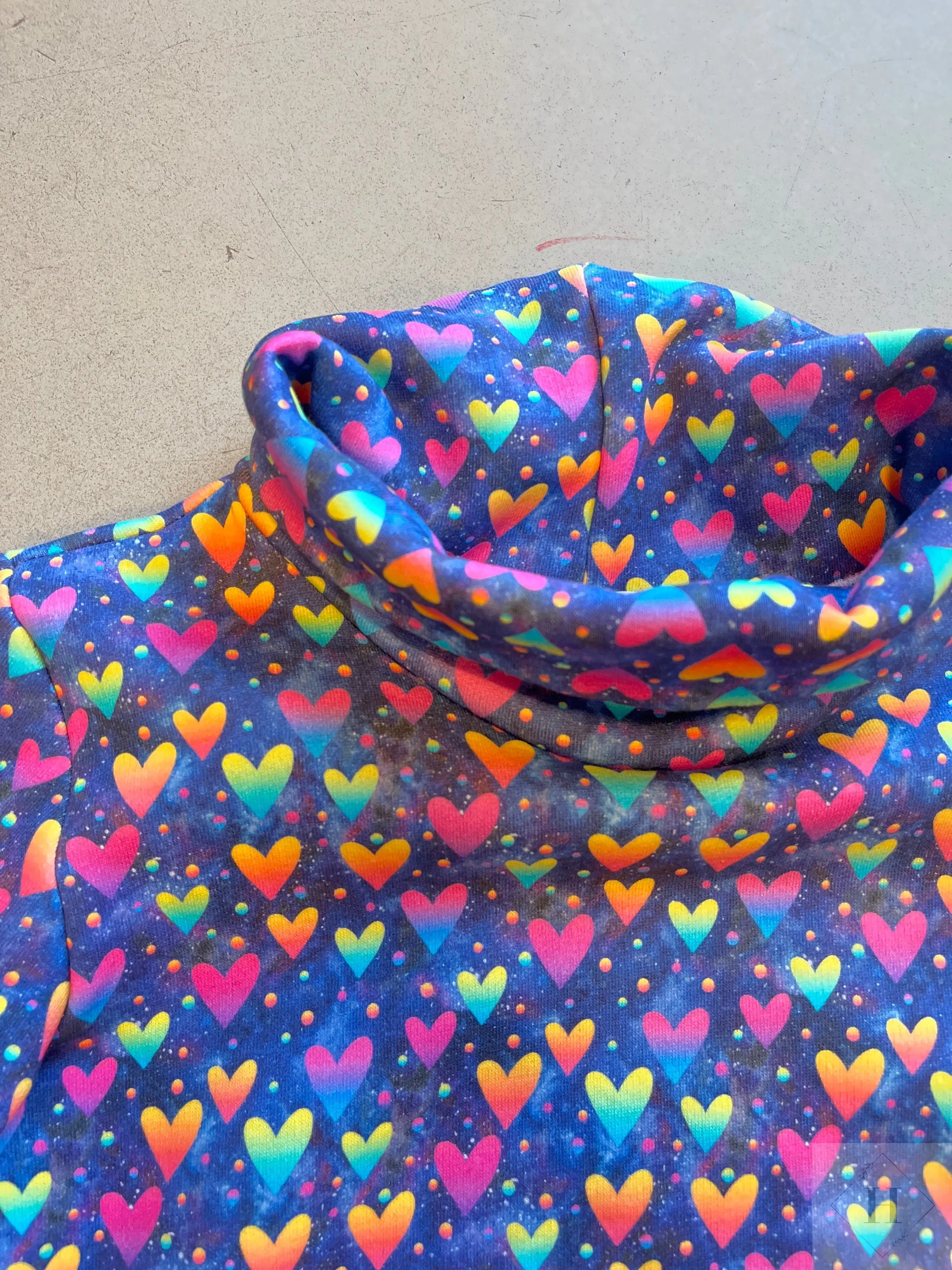 Sweatshirt kjole i isoli str 110 Louifax