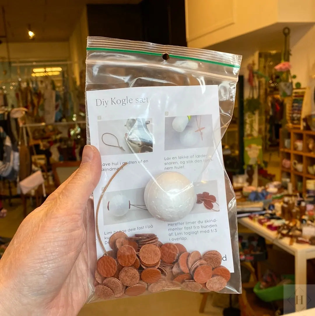 DIY - kugle i læder Unika Nord
