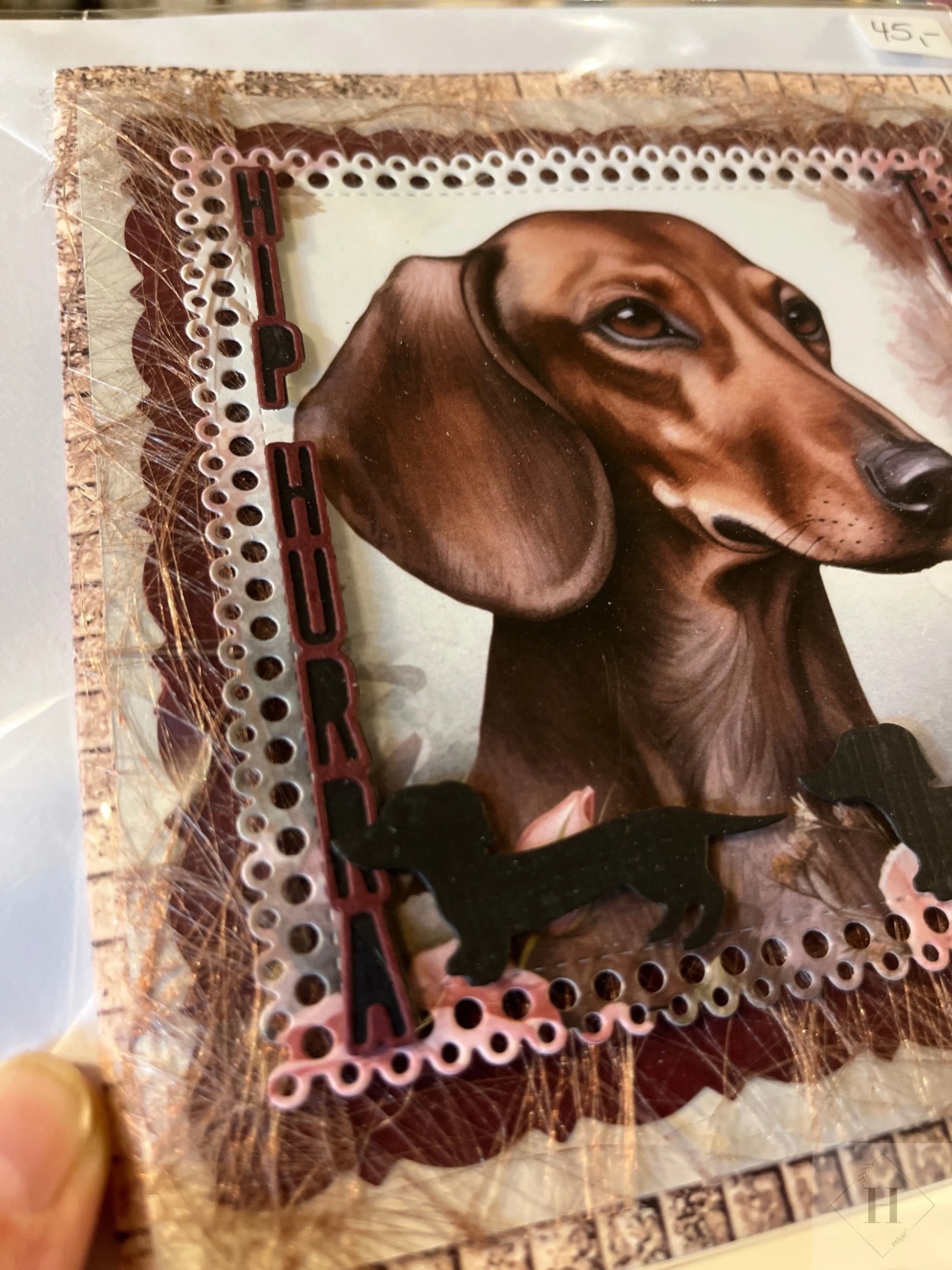 Fødselsdag (hund) - kort Helle Vang