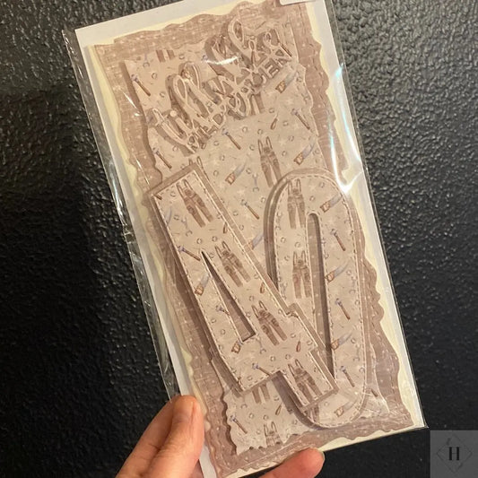 Fødselsdag 40 år - kort Helle Vang