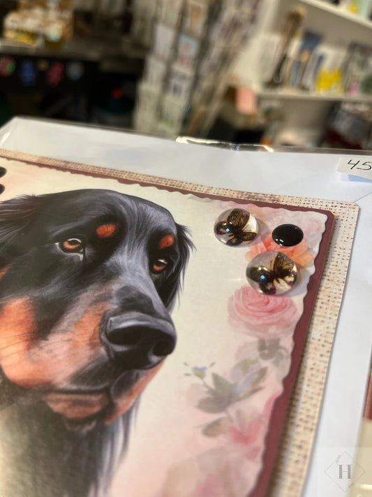 Tak - kort (hund) Helle Vang