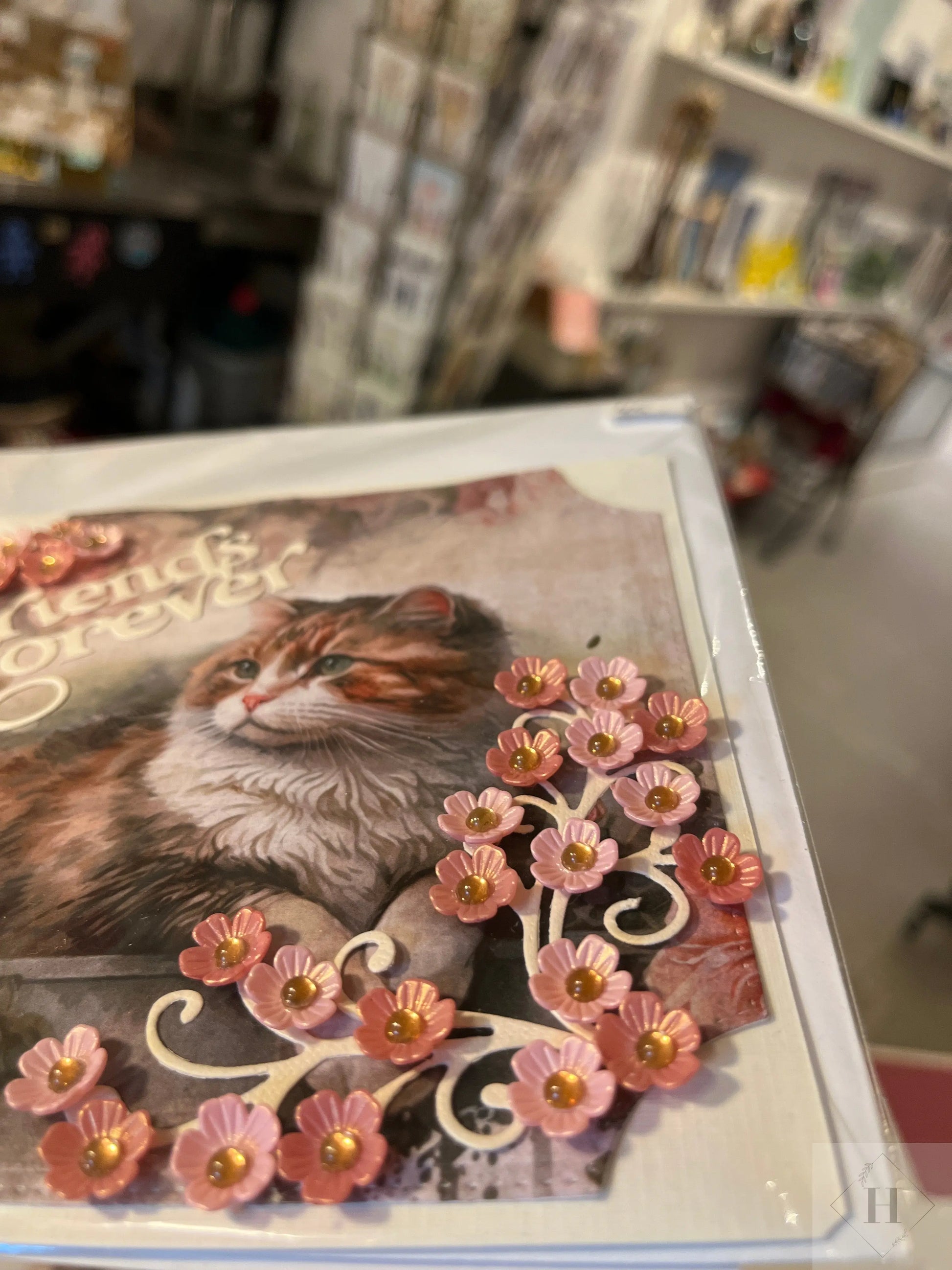 Friends forever - kort (kat) Helle Vang