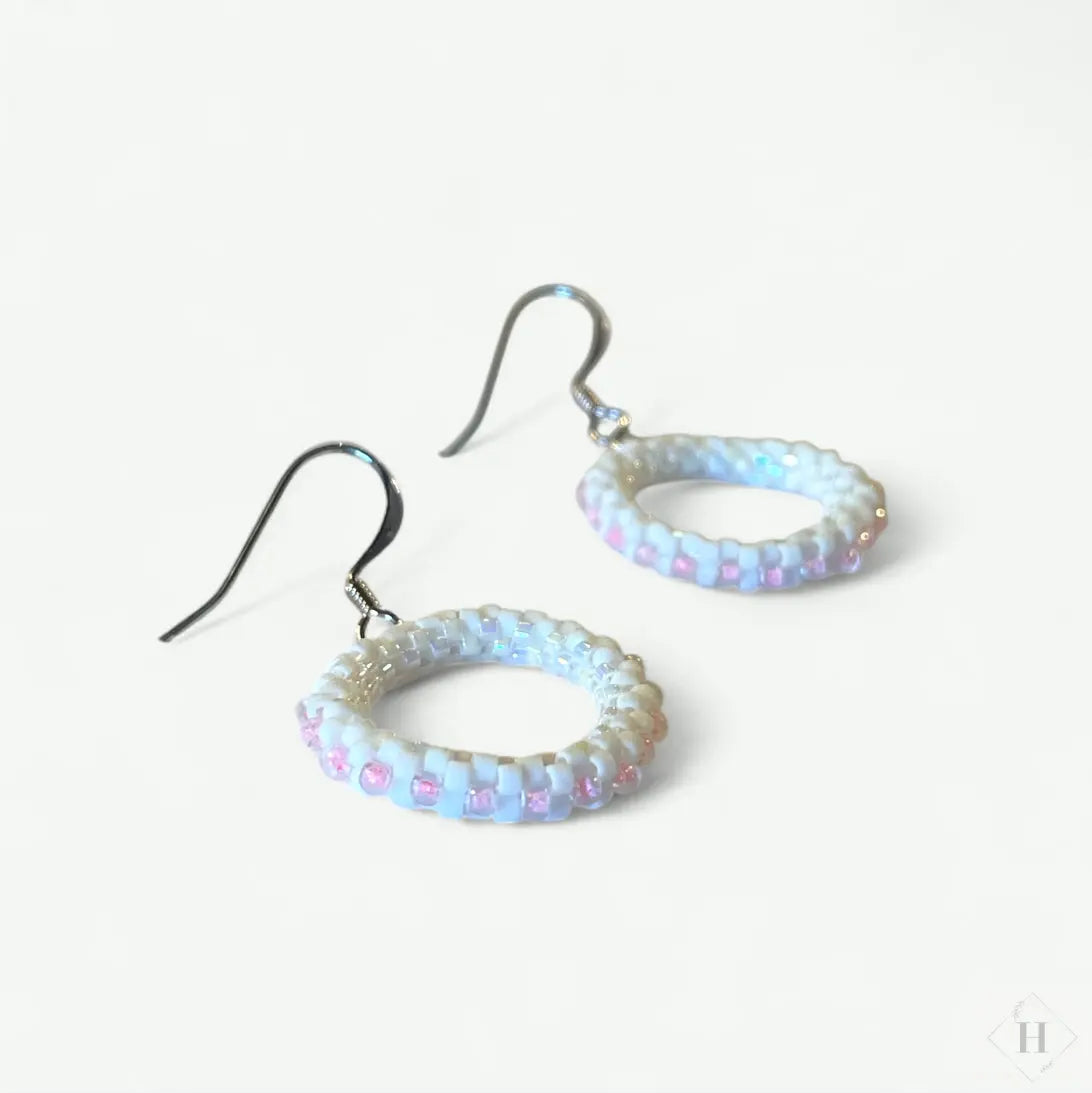 Håndlavede Miyuki Perle Øreringe - Rundt Design (flere varianter) Sara Engel