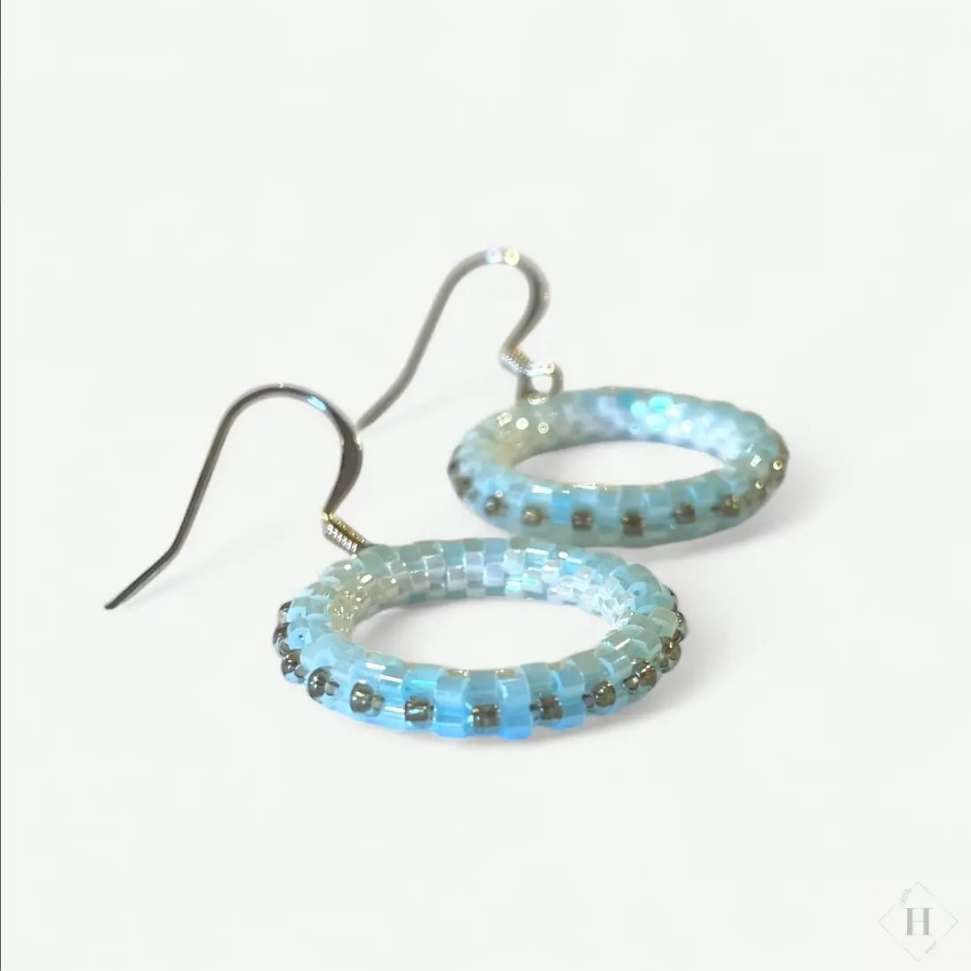 Håndlavede Miyuki Perle Øreringe - Rundt Design (flere varianter) Sara Engel